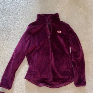 SOLD | The North Face - Maroon Fleece - Large